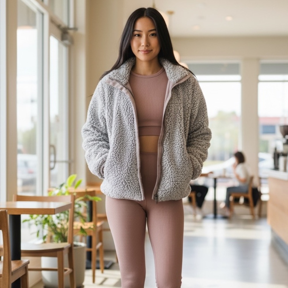 Altar’d State Sherpa Jacket - size S